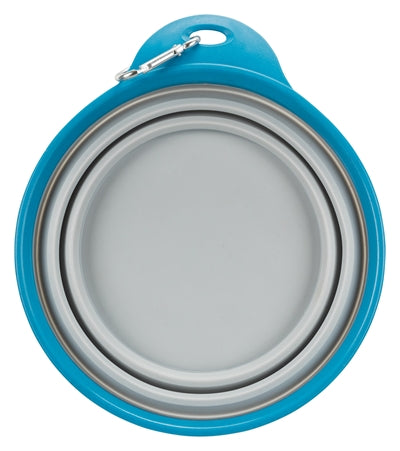 Trixie-Futtertrog / Tränkewagen Vollrand-Silikon Sortiert