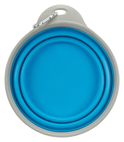 Trixie-Futtertrog / Tränkewagen Vollrand-Silikon Sortiert