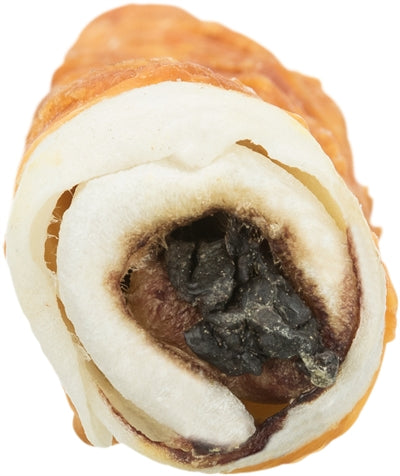 Trixie Denta Spassgefüllte Hähnchen-Kaurolle