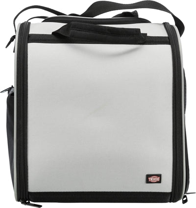 Trixie Cat Bag Valery Schwarz / Grau