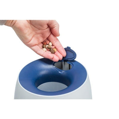 Trixie Hund Aktivität Strategie Spiel Ball &Amp; Leckerli Weiss/Blau