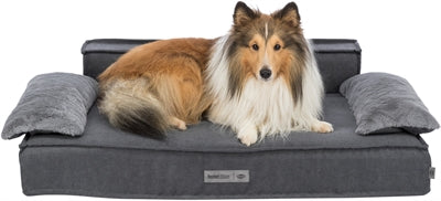 Trixie Hund Korb Sofa Liano Rechteck Grau