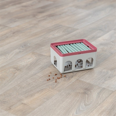 Trixie Katze Aktivität Stab Box Weiss / Bordeaux