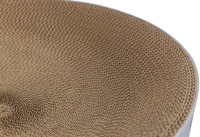 Trixie Kratzerkorb Lilly Karton Katzenminze Hellgrau