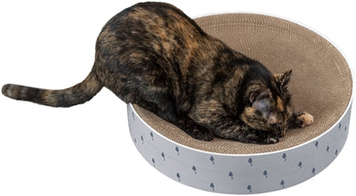 Trixie Kratzerkorb Lilly Karton Katzenminze Hellgrau