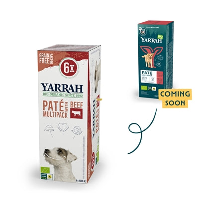 Yarrah Hundepastete Multipack Rindfleisch