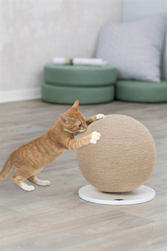 Trixie Kratzbaum Ball Auf Fuss Jute / Holz