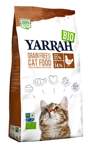 Yarrah Katze Erwachsen Weizenfrei Huhn/Fisch