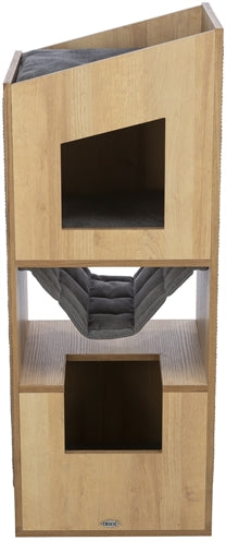 Trixie Citystyle Katzenturm Braun/Grau