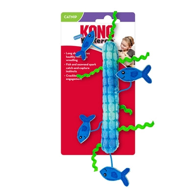 Kong Kickeroo Stickeroo Mit Knistergeräusch Und Katzenminze Blau
